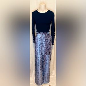 Snake Print Pants